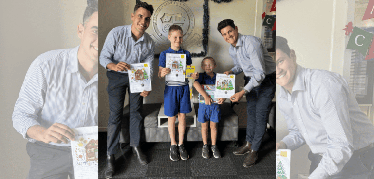 Frenchville State School Students Win Big in Festive Colouring Contest