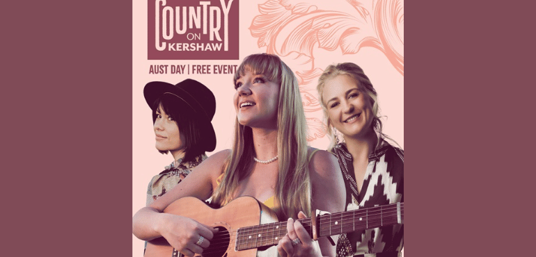 Celebrating Australia Day 2024 with Stellar Country Line-Up at Kershaw Gardens