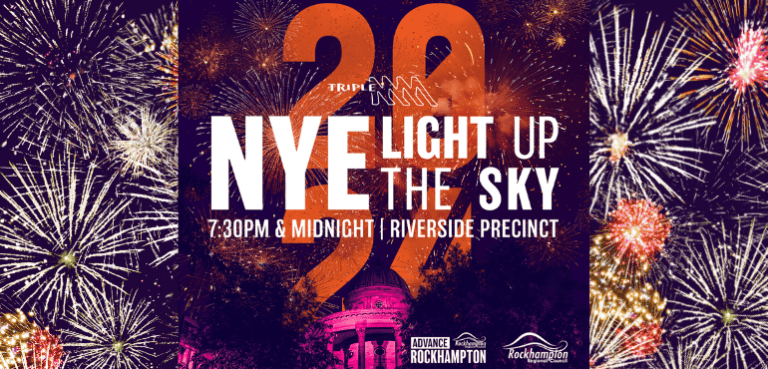 Rockhampton's Spectacular Send-off to 2023: Triple M's Light Up the Sky