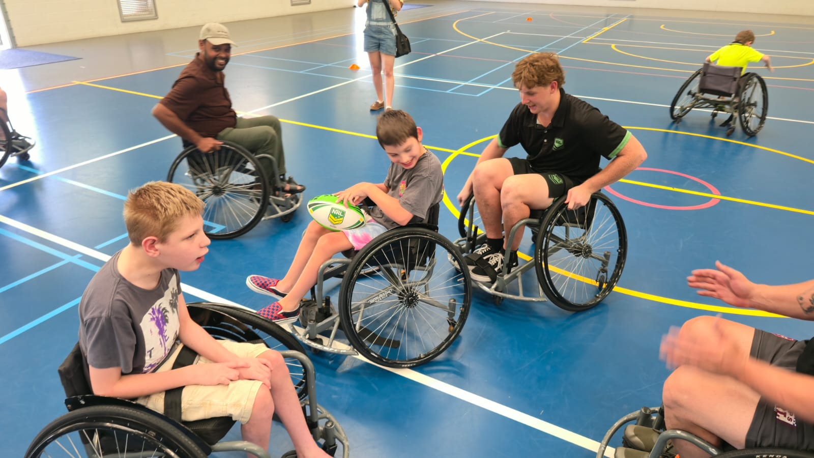 Wheelchair rugby league gains support in Rockhampton